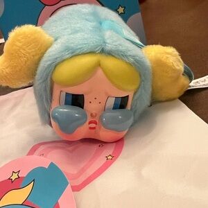 Blue and Yellow Plush Toy with Cute Design